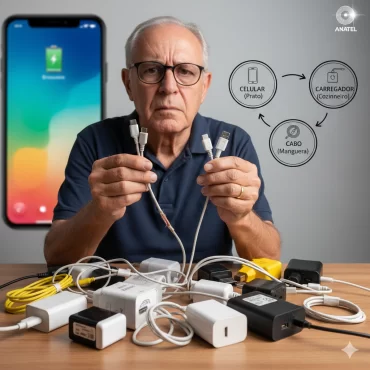 Carregador de celular: Posso usar qualquer um?