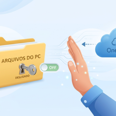 Como impedir que o OneDrive sincronize após instalar o Windows e fazer Login pela primeira vez